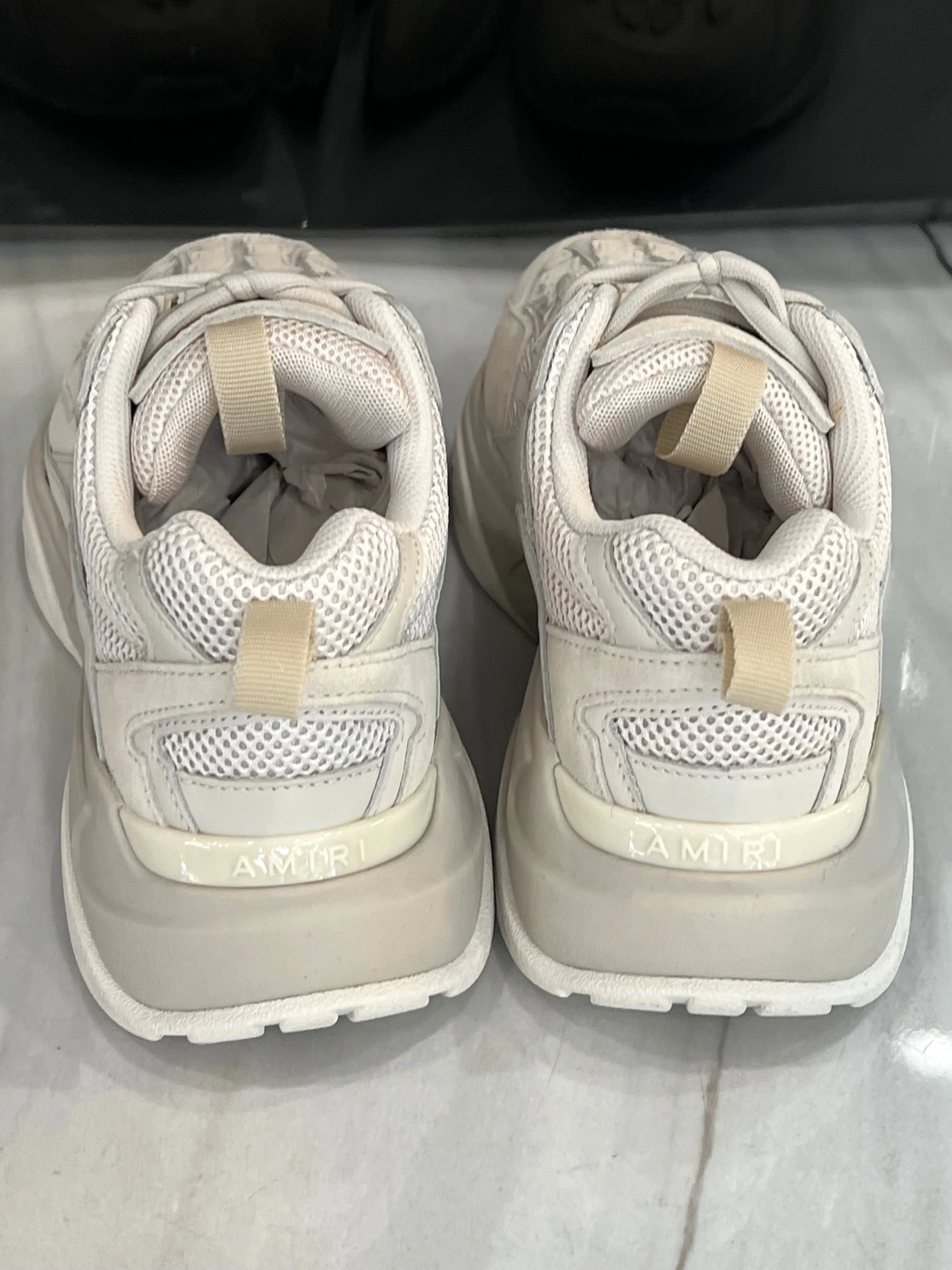 AMIRI BONE RUNNER SNEAKERS