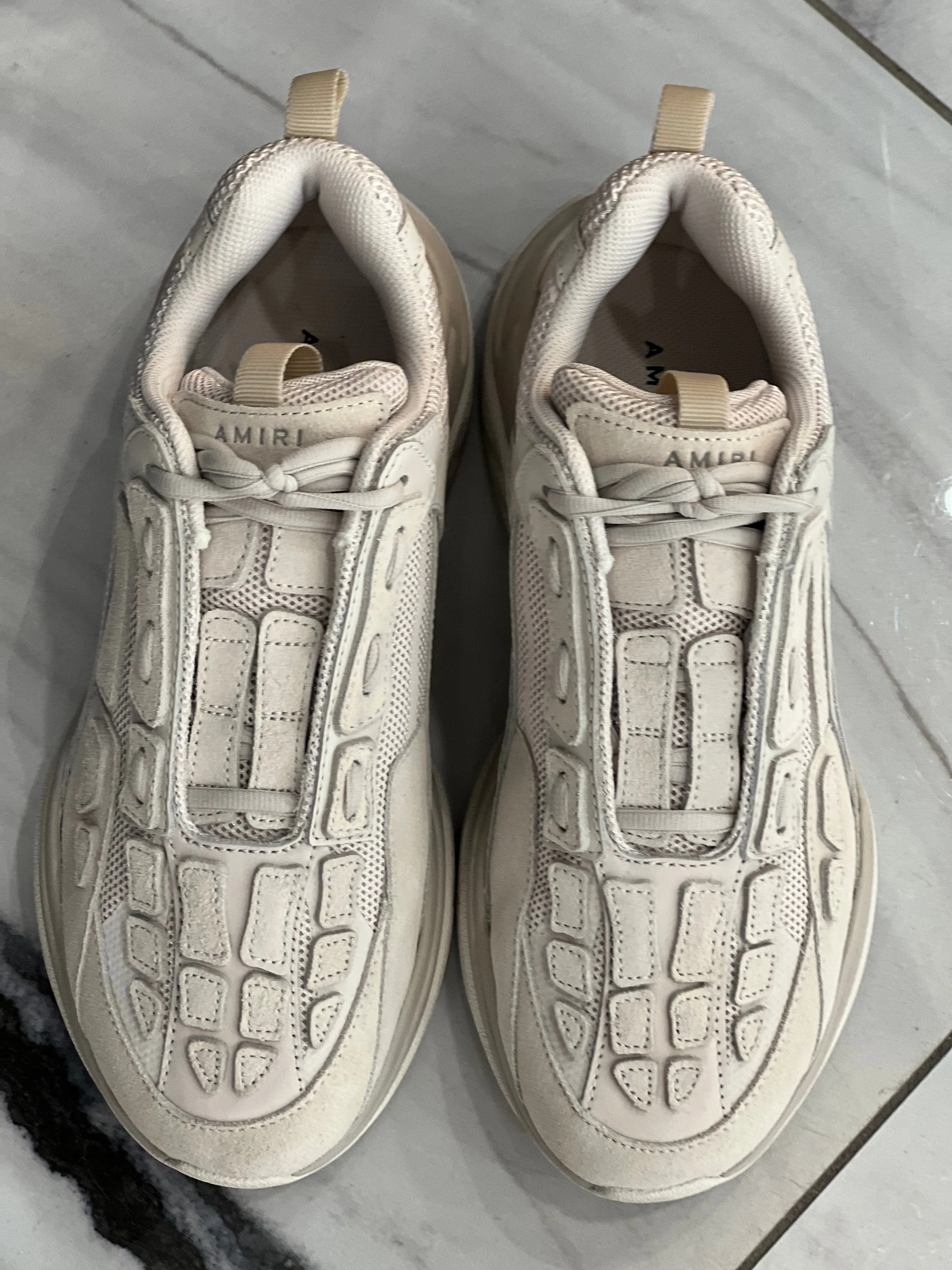 AMIRI BONE RUNNER SNEAKERS