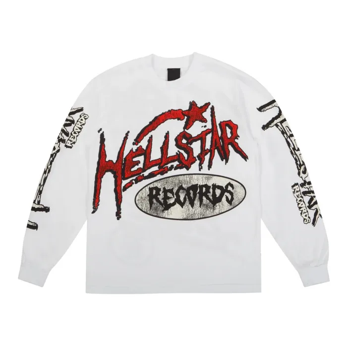 Blavra Men's Y2k Fashion Vintage Graphic Long Sleeve T-Shirt