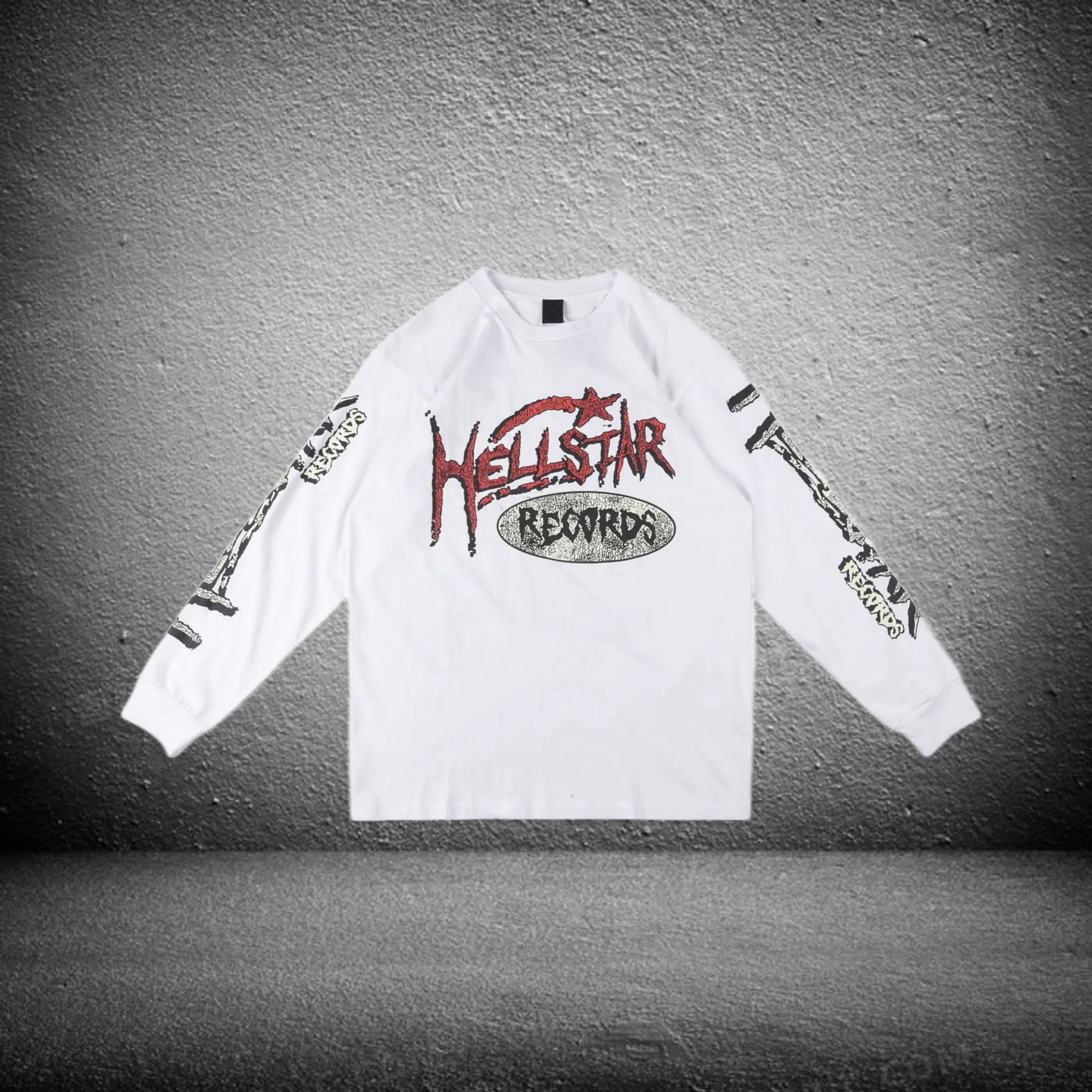 Blavra Men's Y2k Fashion Vintage Graphic Long Sleeve T-Shirt