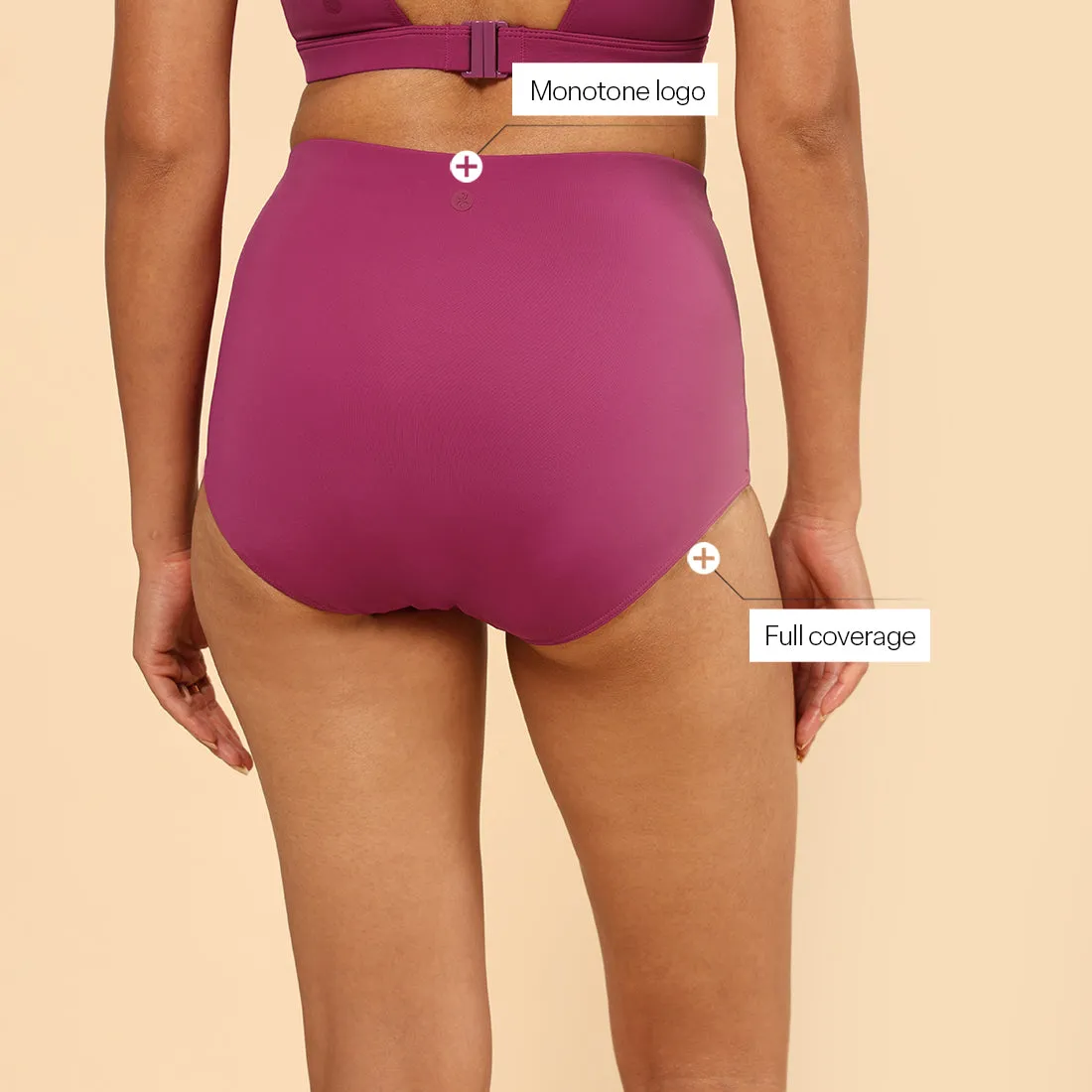 Bliss Swim High Waisted Bottom