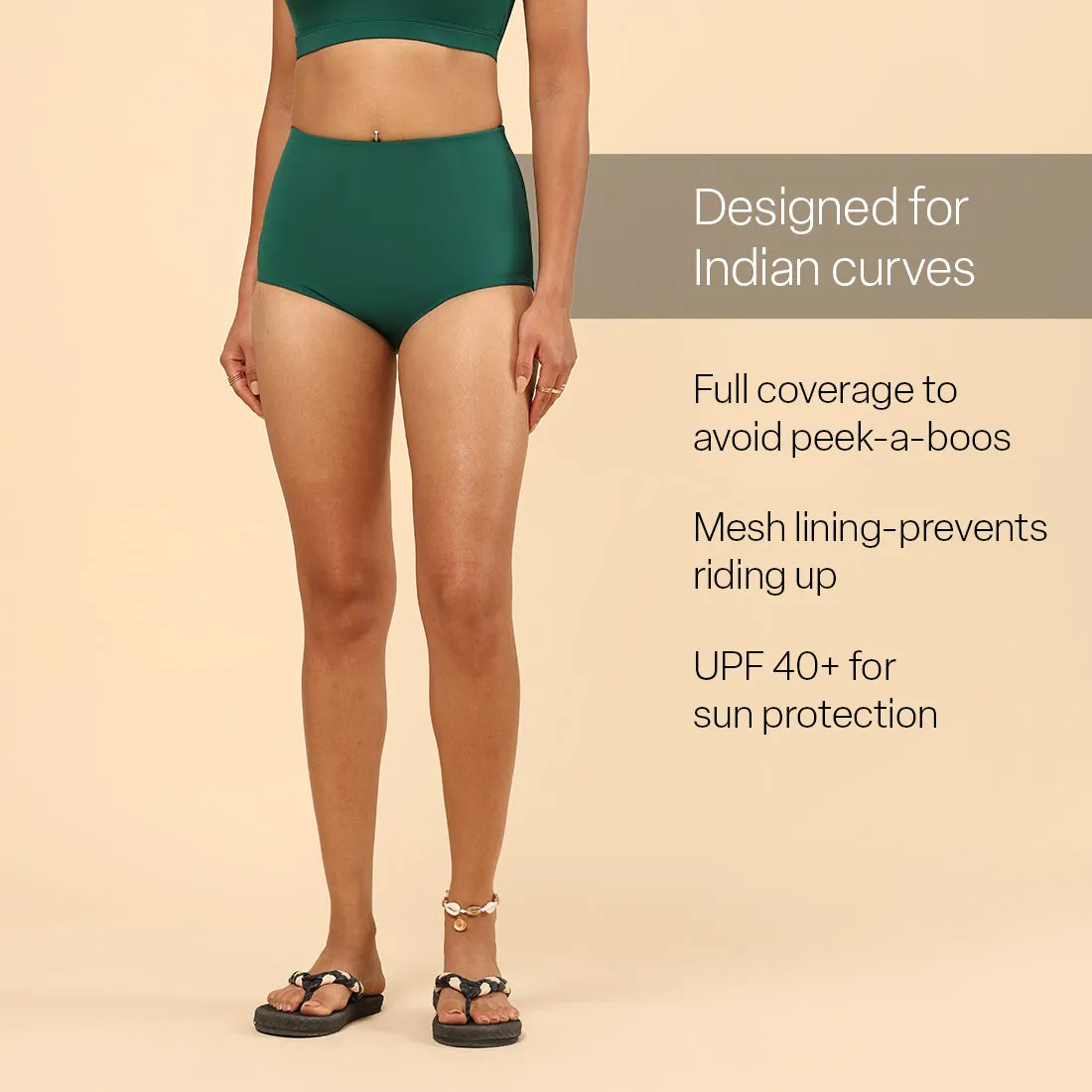 Bliss Swim High Waisted Bottom