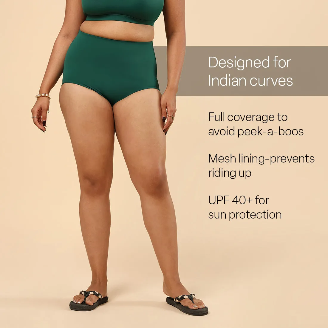 Bliss Swim High Waisted Bottom