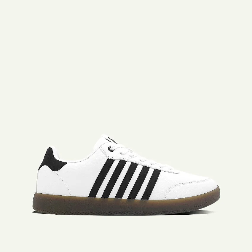 BLVD Men's Shoes - White/Black/Brown