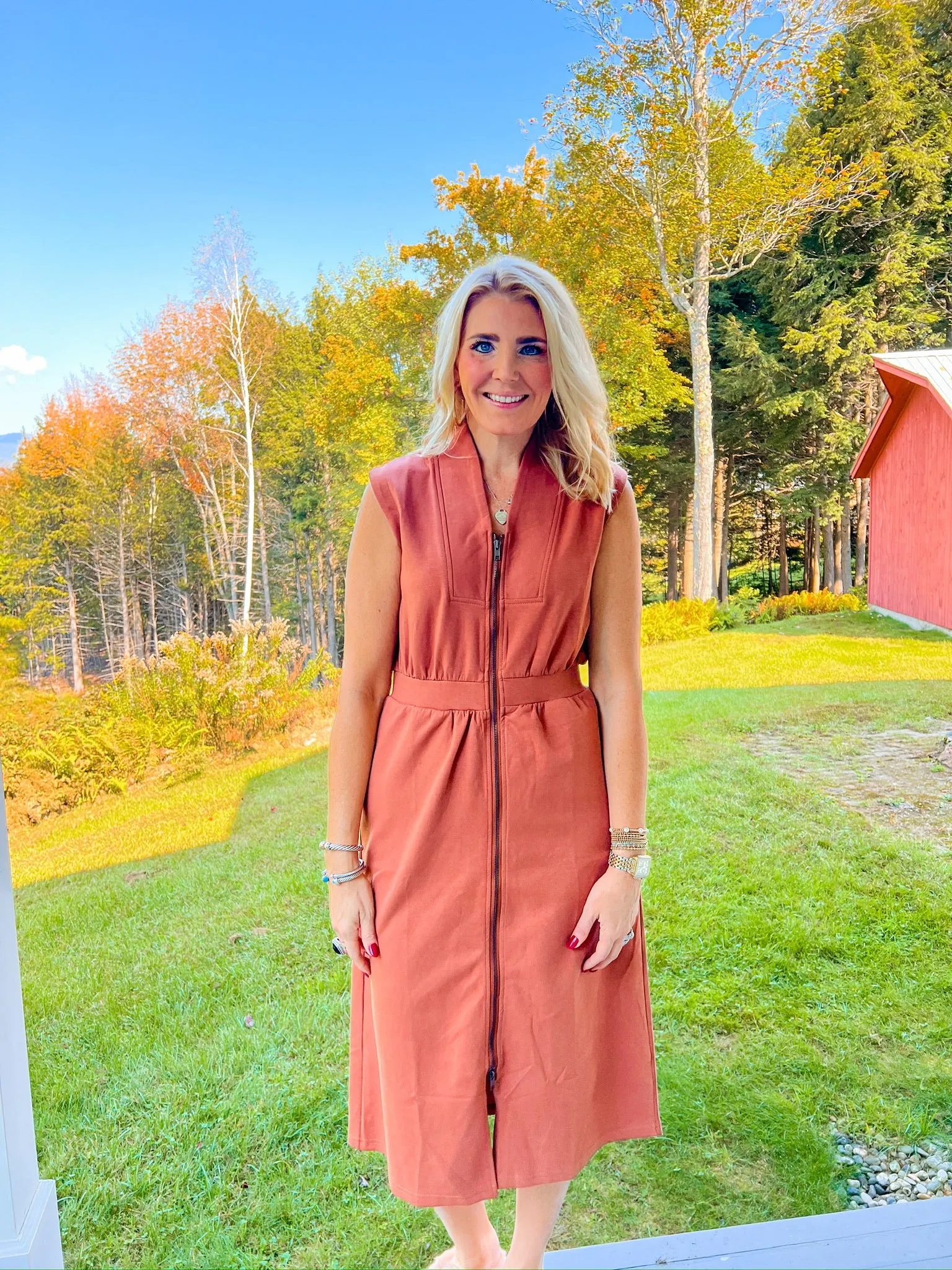 In Your Dreams Midi Dress - Clay