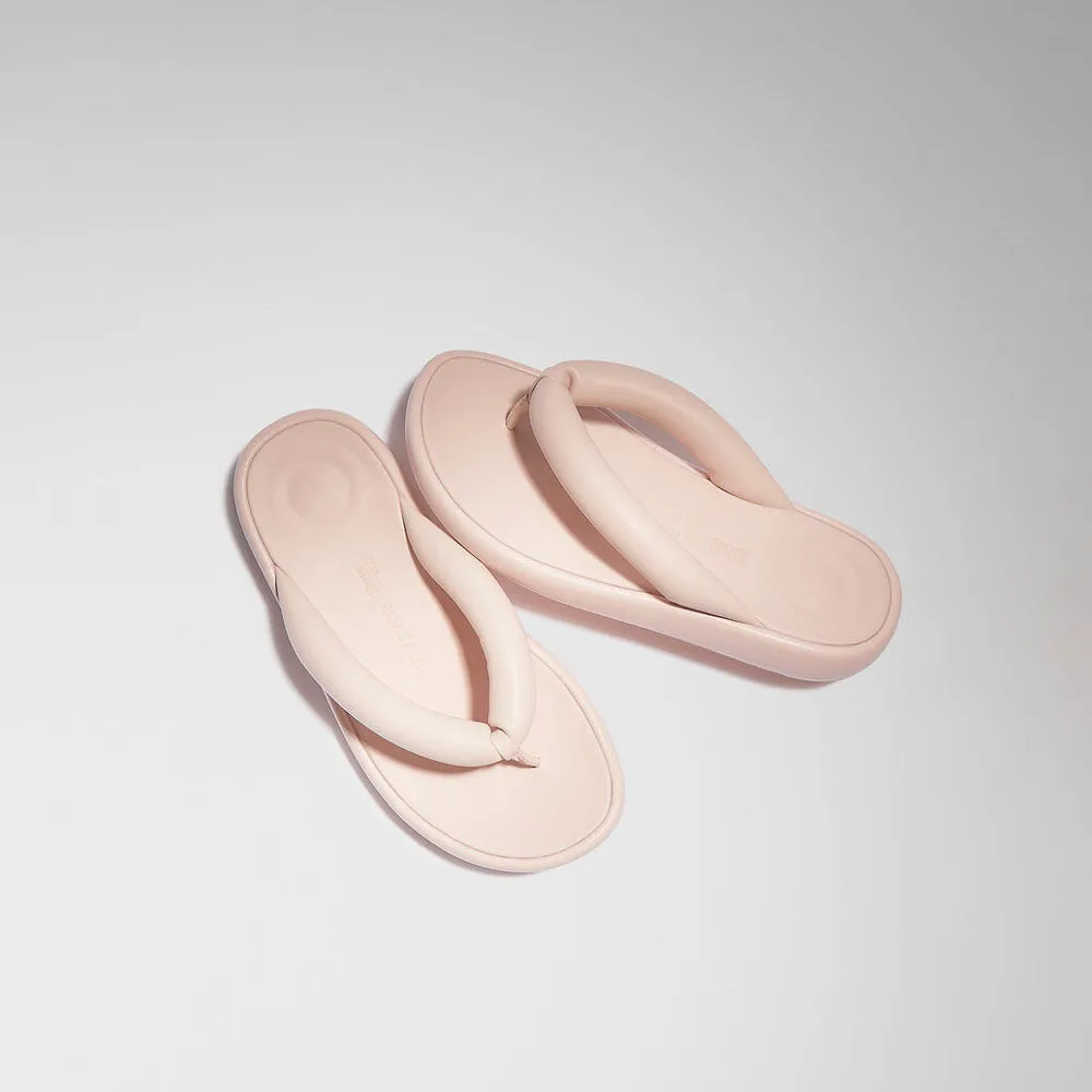 IQUSHION D-LUXE x Roksanda <br>Padded Leather Flip-Flops