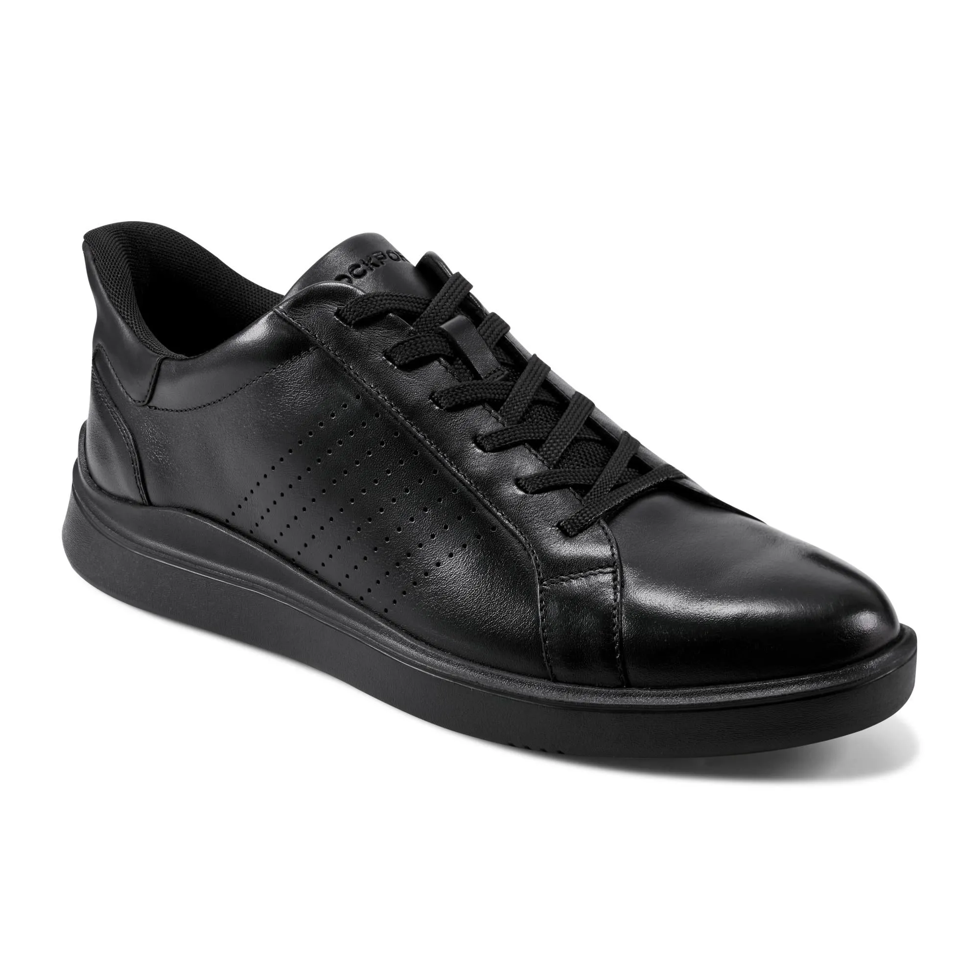 Rockport Men  TRISTENL2 STEP ACTIVATED LACEUP BLACK/BLACK/BLACK/LUJAN (BR)/P