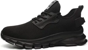 Safety Work Boots with Steel Toe, Industrial Protective Footwear
