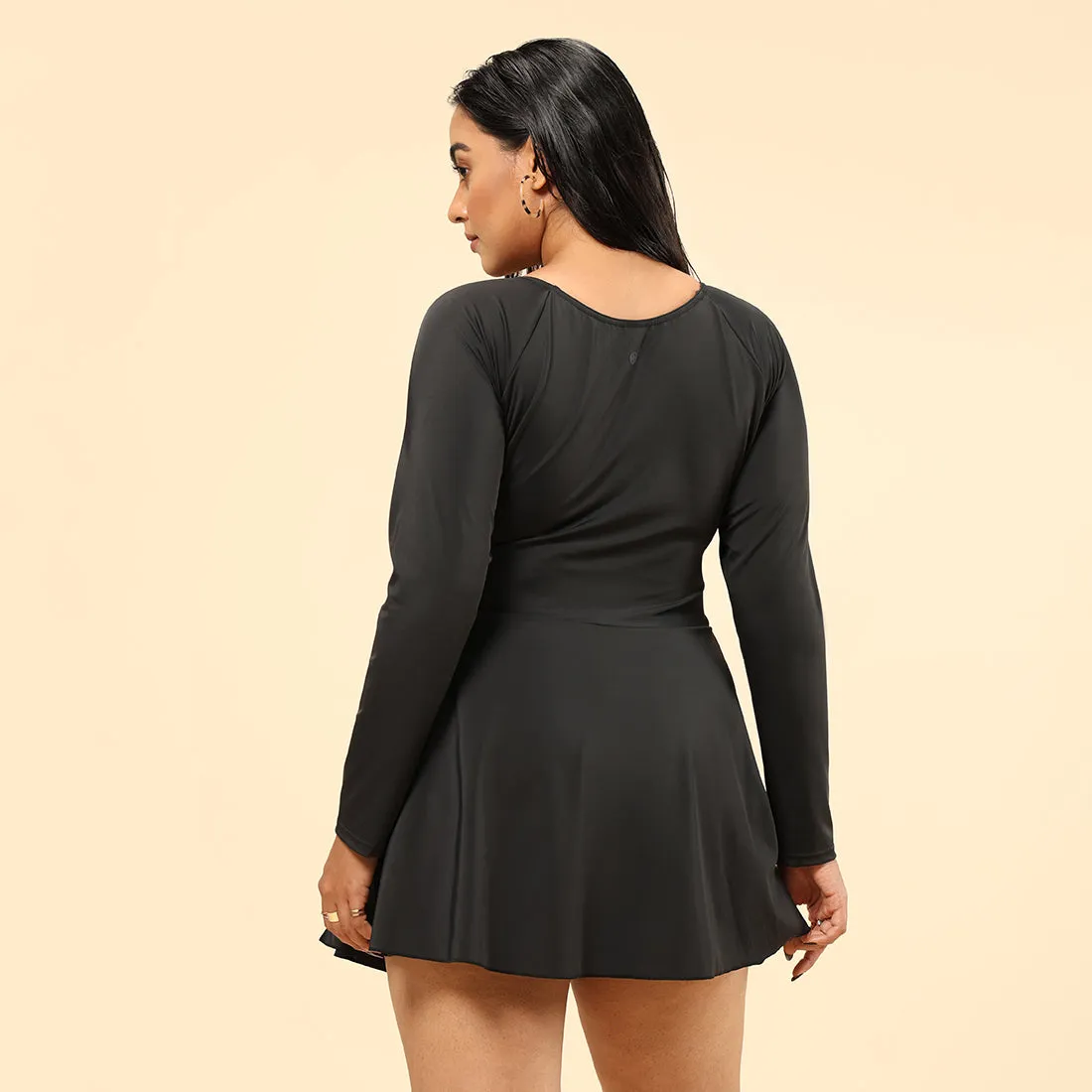 The Bliss Swim Full Sleeve Dress