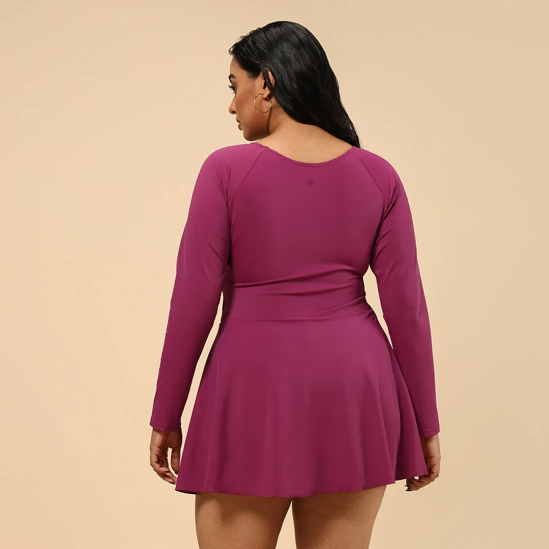 The Bliss Swim Full Sleeve Dress