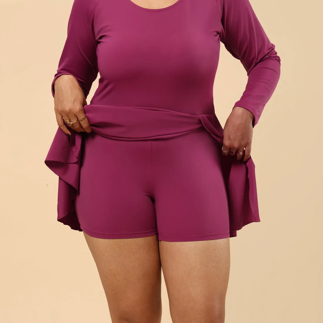 The Bliss Swim Full Sleeve Dress