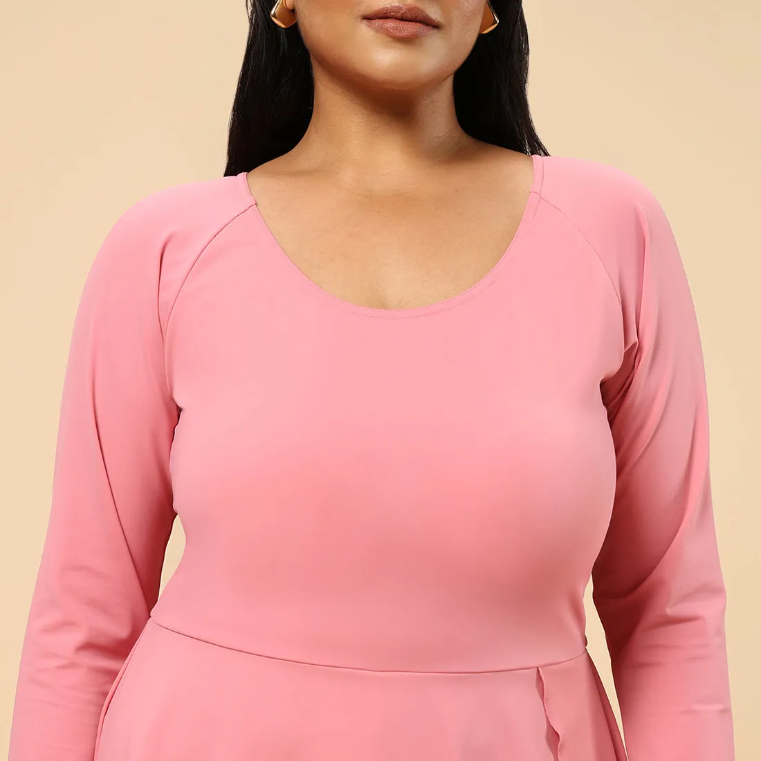 The Bliss Swim Full Sleeve Dress