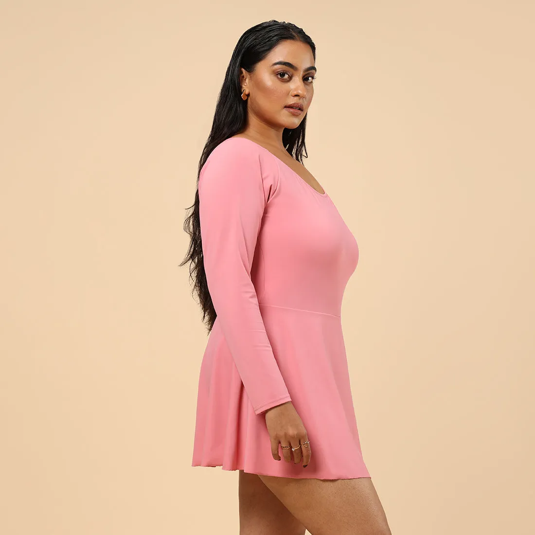 The Bliss Swim Full Sleeve Dress