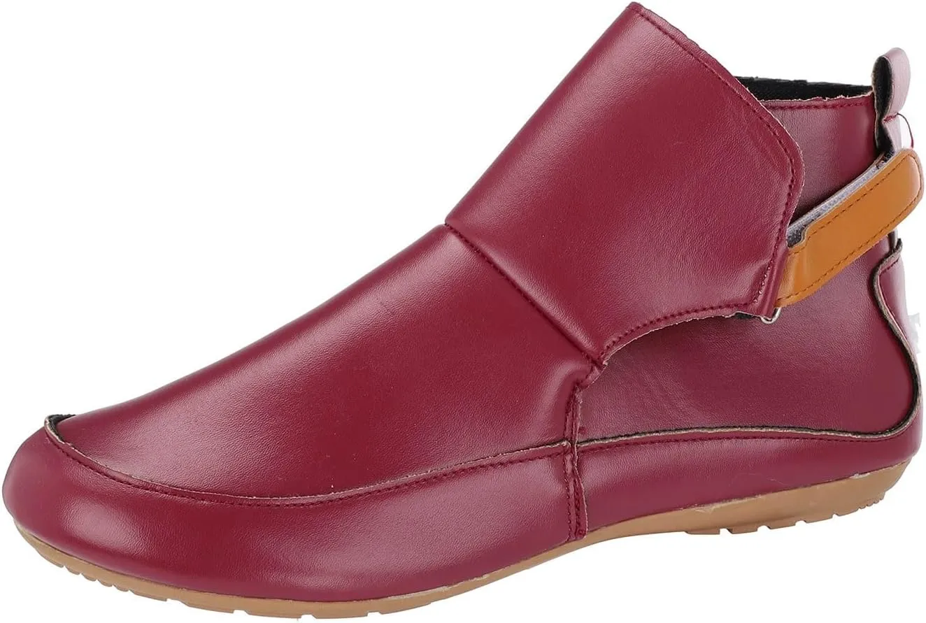 Womens Winter Boots Ankle Brown Booties Women Oxford Boots for Women Ankle Bootie for Women Low Heel Comfy Soft Cover Heel Cut Out Chunky Stacked Heel Slip on