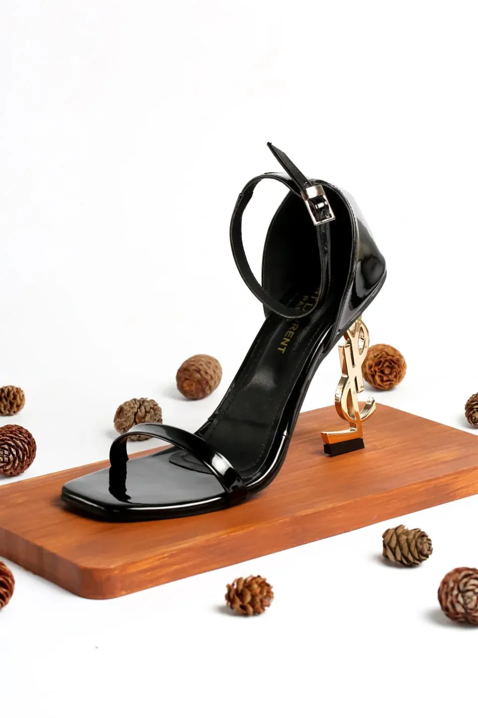 YSL - OPYUM SANDALS IN PATENT LEATHER